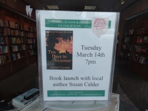 Book Launch Sign