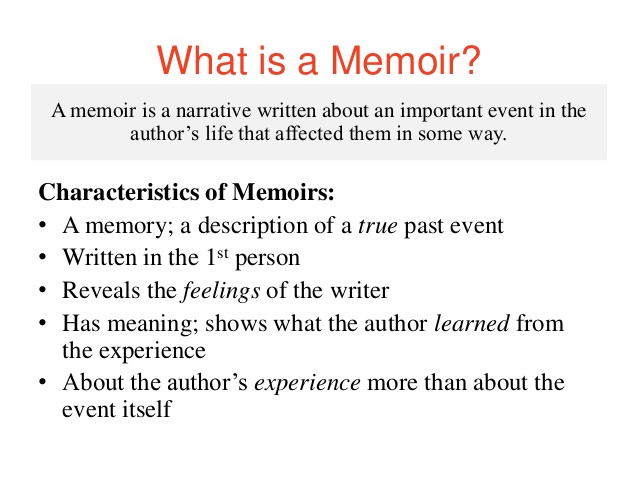 memoir vs biography